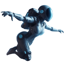 female-robot-flying